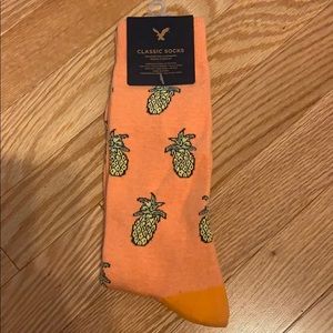 Brand new socks with pineapples